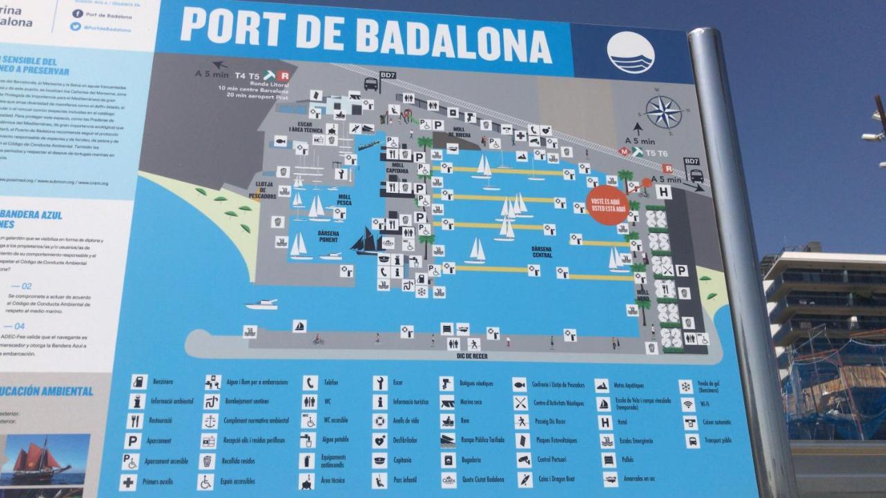 Hospedaje Dado De Baja Badalona Exterior foto